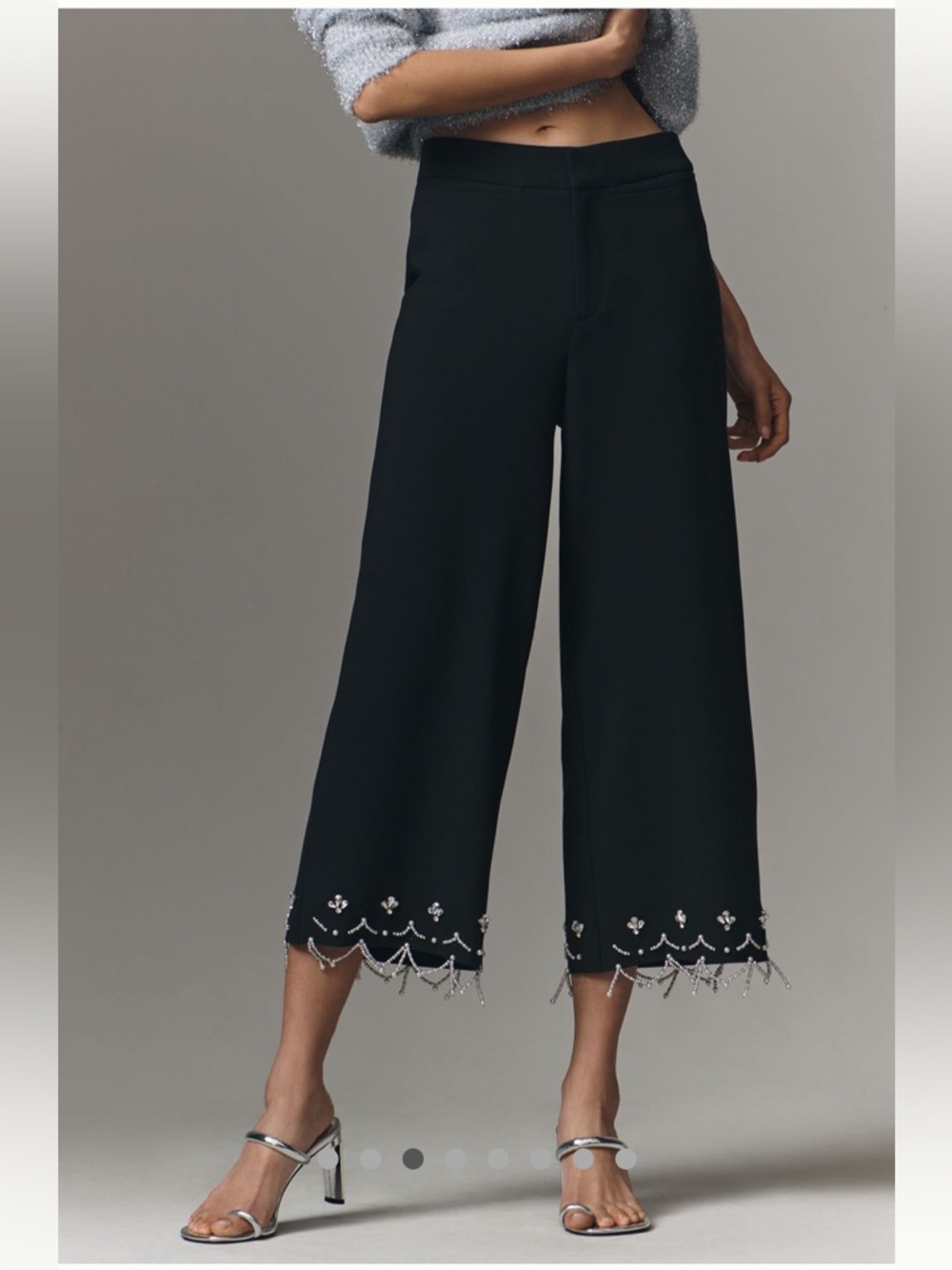 NWT By Anthropologie Crystal
Crop Pants